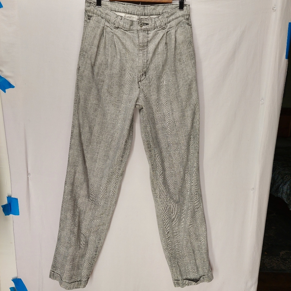 Vintage Dockers 100 % cotton jeans made in hong kong